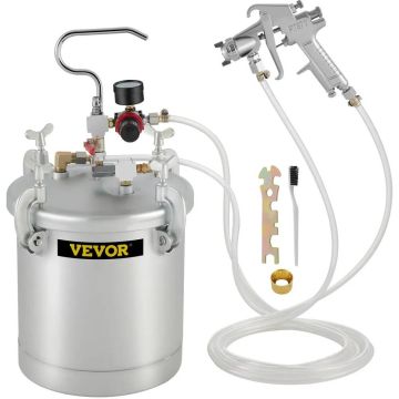 Commercial pressure paint tank 10 L with 1.5 mm nozzle