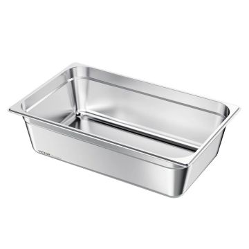 Stainless steel steaming pan, 20.5 L, 145 mm deep