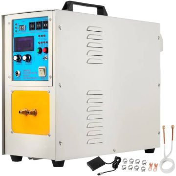 High frequency induction heating furnace 15 kW 30–100 kHz LH-15A 230V