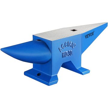 Moforno steel blacksmith anvil, 30 kg, round horn, hardy hole