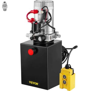 6 L hydraulic pump, single acting, 3200 PSI, DC12V