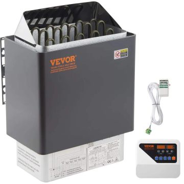 Piec do sauny suchej elektryczny ze stali nierdzewnej 9 kW