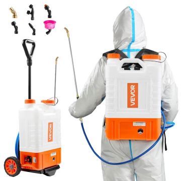 Backpack garden sprayer, 15 L tank, 0-94 PSI