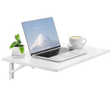 Wall-mounted folding floating table 60x40 cm for home office