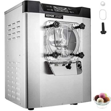 Commercial stainless steel ice cream maker, 3.5-4.4 UK gallons/hour