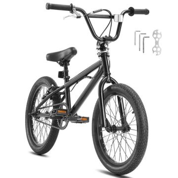 BMX bike 18 inch, freestyle, hi-ten steel frame