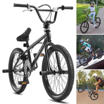 BMX bike 20" wheels, hi-ten steel frame, freestyle