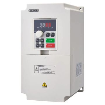 Frequency converter 7.5 HP, 5.5 kW, 1/3 phase, 220 V, 0–2000 Hz