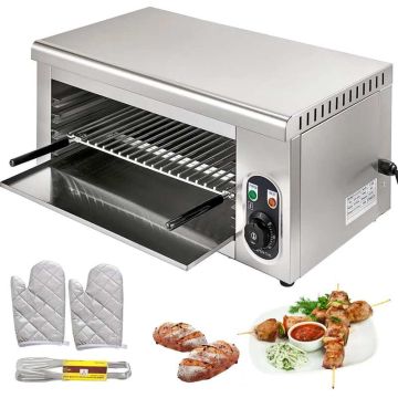 Salamander electric stainless steel raclette grill, 2000 W, 50-300 ℃