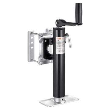 Trailer Jack, 2000 lbs, 10 inch, swivel with handle