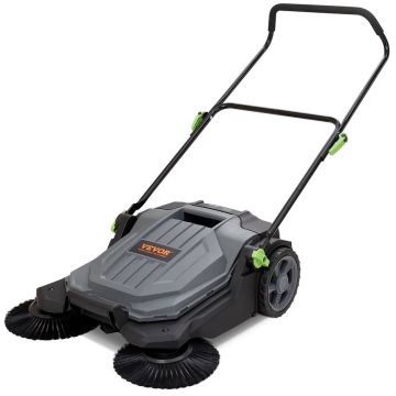 Zamiatarka podłogowa pchana, 65 cm, pojemność 18,9 l, bez zasilania elektrycznego