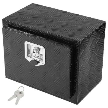 Skrzynka narzędziowa aluminiowa pod naczepę ciężarówki, 45,7x30,5x35,6 cm