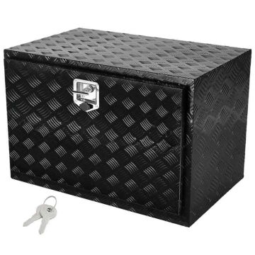 Aluminum Diamond Plate Waterproof Truck Tool Box 48" x 24" x 24"