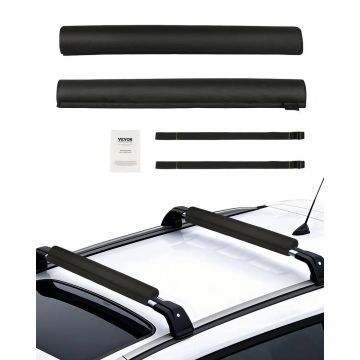 Soft Roof Rack Mats, 28 Inch, Universal, 88 Pound Load Capacity, for Kayaks Paddle Boards Canoes