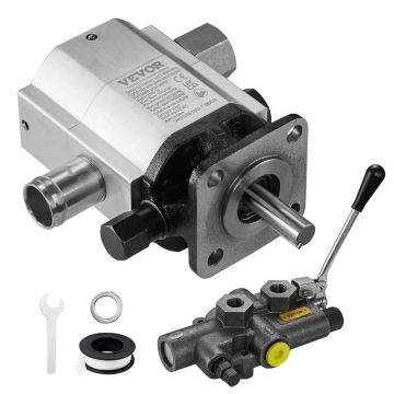 Hydraulic firewood splitting pump, 60.6 l/min, 27.6 mpa, aluminum