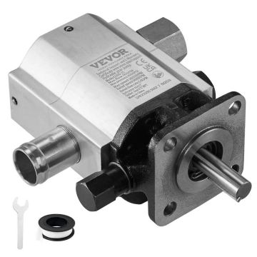 Hydraulic aluminum firewood splitting pump, 60.6 l/min, 27.6 mpa, 2-stage