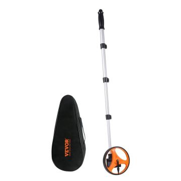 Koło pomiarowe teleskopowe 0-9999 m, 160 mm w calach, z torbą