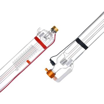 90 W CO2 laser borosilicate glass tube, 1250 mm, 80 mm diameter