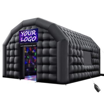 Dmuchany klub nocny 5x4x3,8 m z dmuchawą i oknami
