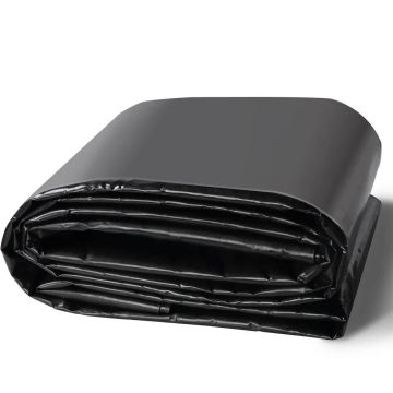 Wyściółka stawu LLDPE, 10x13 stóp, 20 mil, czarna