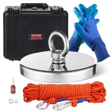 Magnetic Fishing Kit, 2000 lbs Pull, Neodymium Magnet
