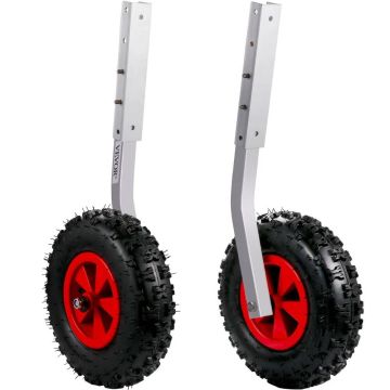 Boat launching wheels, 30.5 cm, aluminum, 226.8 kg load capacity, 4 pcs. pins