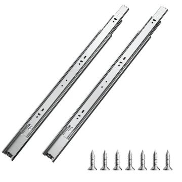 Drawer runners 18 inch, full extension, ball bearing, 10 pairs, 100 lb load capacity