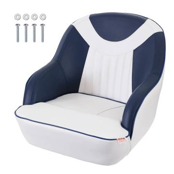 Captain's bucket seat with sponge padding, for boats and speedboats