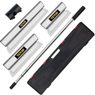 Drywall sanding blades and putty knives, 10/24/32 inch set