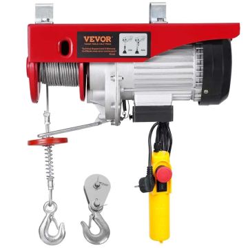 Electric hoist 880 lbs, 230V, remote control, 40 ft lifting height