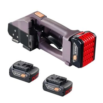 Automatic electric strapping machine, for PP/PET straps 1–1.9 cm