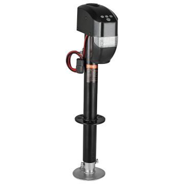 Electric Trailer Jack 5000 lbs with Remote Control, 10-28.3 inches Lift