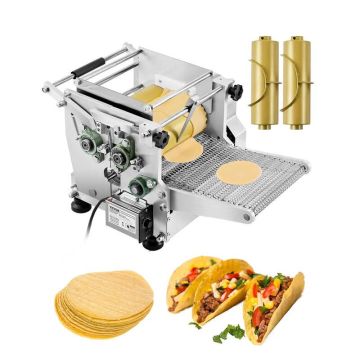 Electric tortilla and chapati maker with non-stick coating, 4" and 6" molds