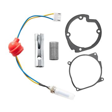 Diesel heater glow plug repair kit with spray mesh, 8 pcs.