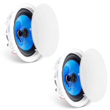 2 pcs. 8 inch in-ceiling speakers, 50 W
