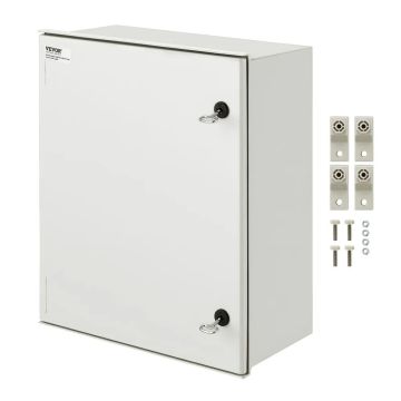 Skrzynka elektryczna ze stali NEMA 4X, 60x50x23 cm, IP66, wodoodporna i pyłoszczelna