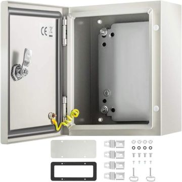 Puszka elektryczna stalowa NEMA 4X 25x20x15 cm IP66 wodoodporna
