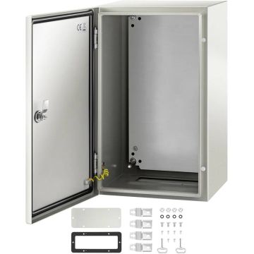 Puszka elektryczna ze stali NEMA 4X, 50,8x30,5x25,4 cm, IP66, do stosowania na zewnątrz/wewnątrz