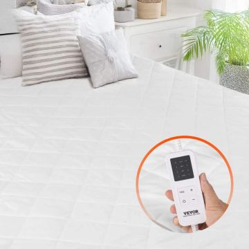 Electric heated mattress cover, 150x80 cm, 4 heat levels