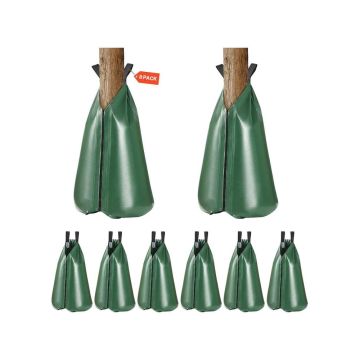 Tree Watering Bags, 8-Pack, 20 Gallon, 5-9 Hour Slow Release