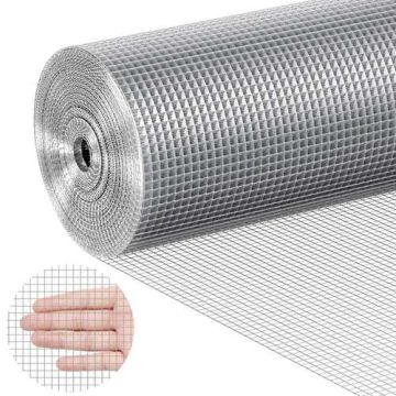 Metal hot-dip galvanized wire mesh, 23 gauge, 36x100 feet, chicken fence, for cages