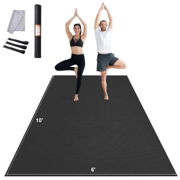 Mata antypoślizgowa do jogi i pilatesu, 3x1,8 m