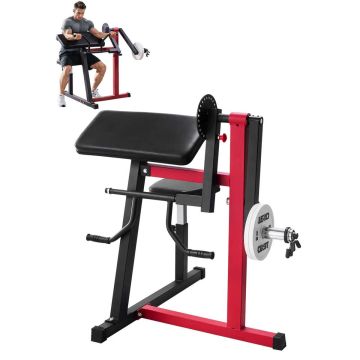 Preacher curl 2in1 biceps and triceps trainer for home gym