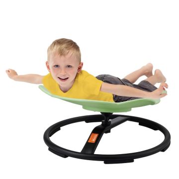 Fotelik sensoryczny obrotowy dla dzieci "Słoń Kids", 100 kg, zielony