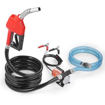 Pompa do przepompowywania paliwa 12 V, 30 l/min, przenośna, elektryczna