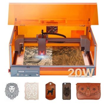 Laser engraving and cutting machine, 20 W, 300x300 mm working area