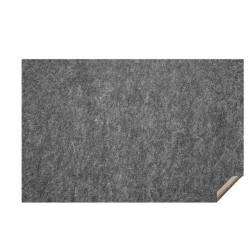 Mata antypoślizgowa, 5'x8', 6 mm, szara, filc poliestrowy + lateks