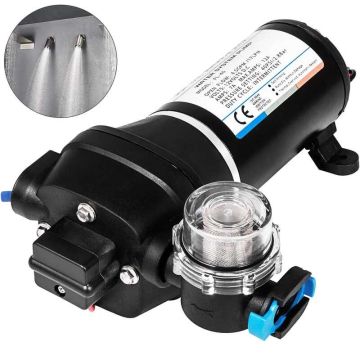Pompa membranowa ciśnieniowa 12 V, 2,7 bar, 17 l/min, automatyczna