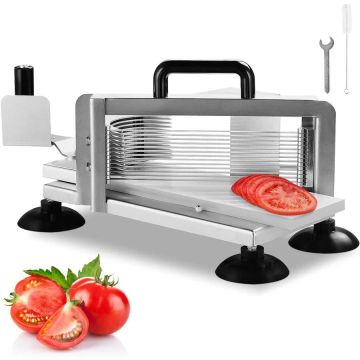 Commercial Stainless Steel Manual Tomato Slicer 3/16 Inch