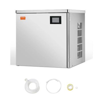 Industrial stainless steel ice maker, 22"